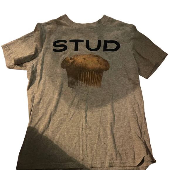 Target Other - TARGET CAT AND JACK KIDS SHORT SLEEVE KIDS TSHIRT STUD MUFFIN WITH PICTURE